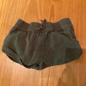 Cute tiny green shorts